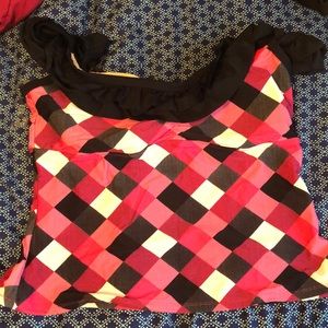 Plus Size Swimsuit Tankini Top